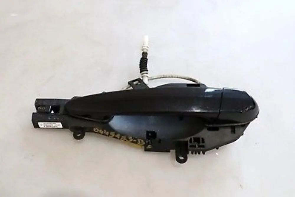 BMW 3 Series E90 E91 Complete Grab Handle Rear Left N/S Black Sapphire 475