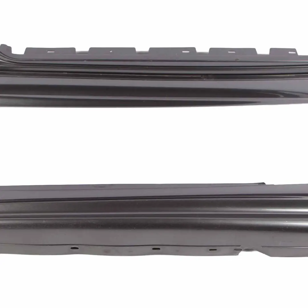 BMW E81 E82 Side Skirt Aero Sill Strip Left Right Set Sparkling Graphite - A22