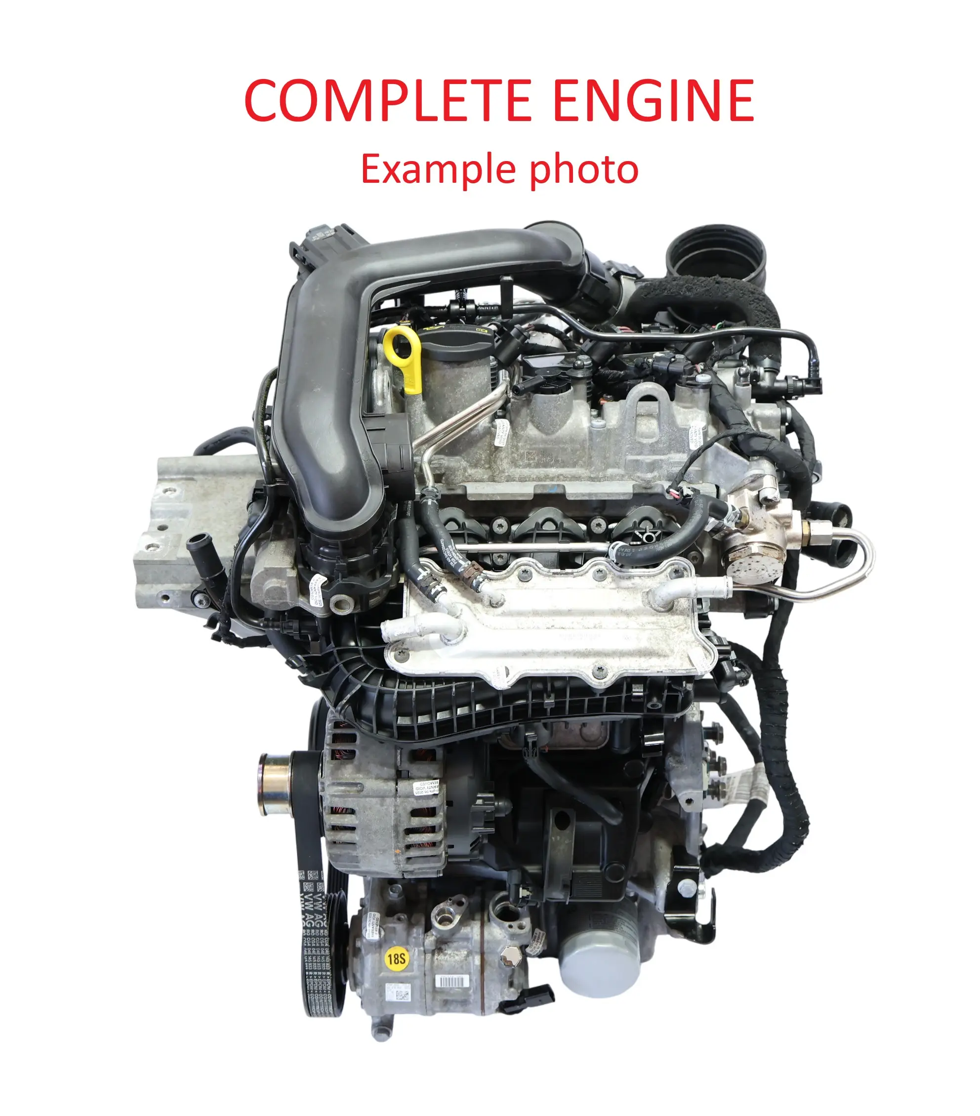 Volkswagen Golf Mk7 Audi A3 8V 1.0 TSI TFSI Bare Engine CHZD 115HP 59k, WARRANTY