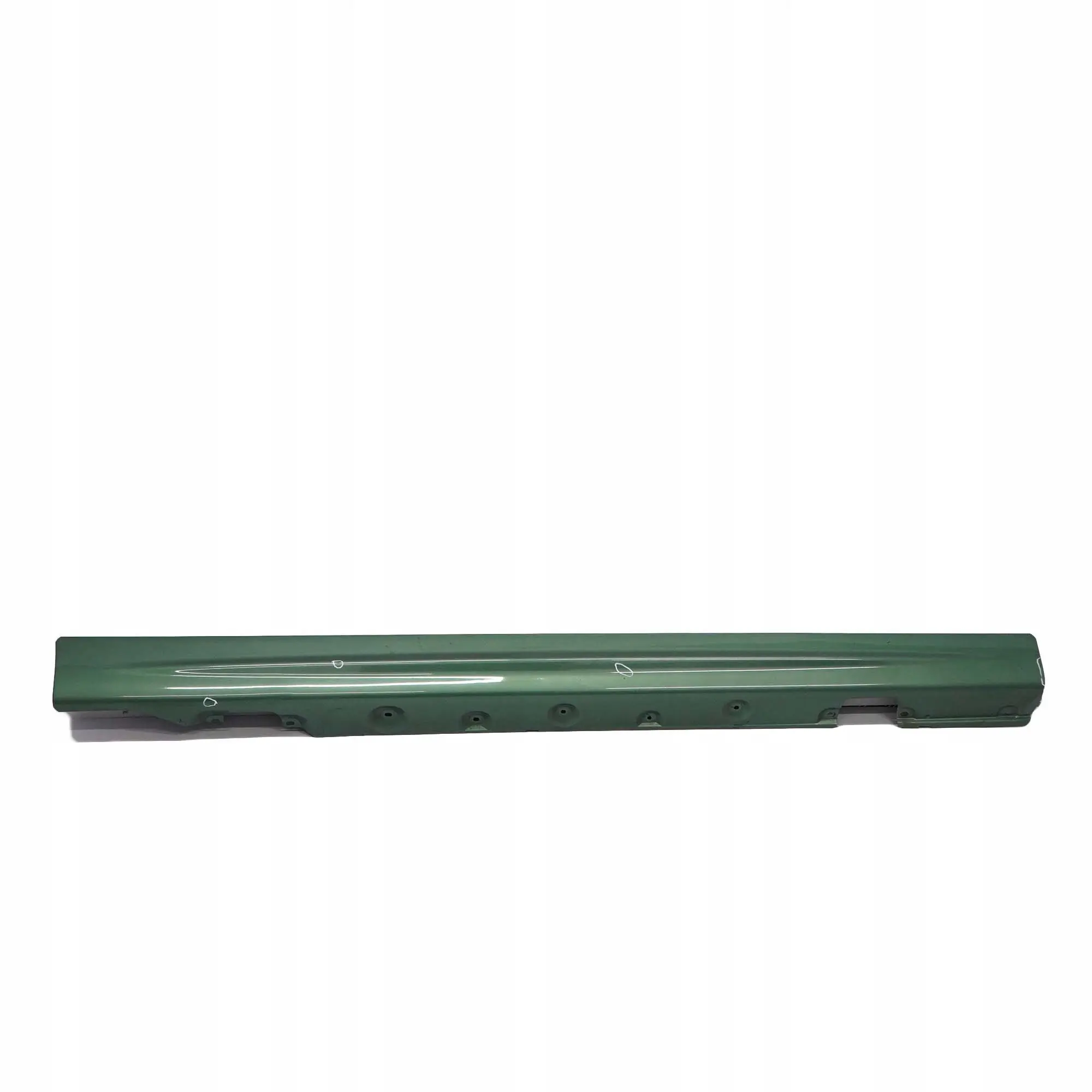 BMW 3 E46 Saloon Touring Right O/S Side Sill Skirt Panel Meergruen Green - 393