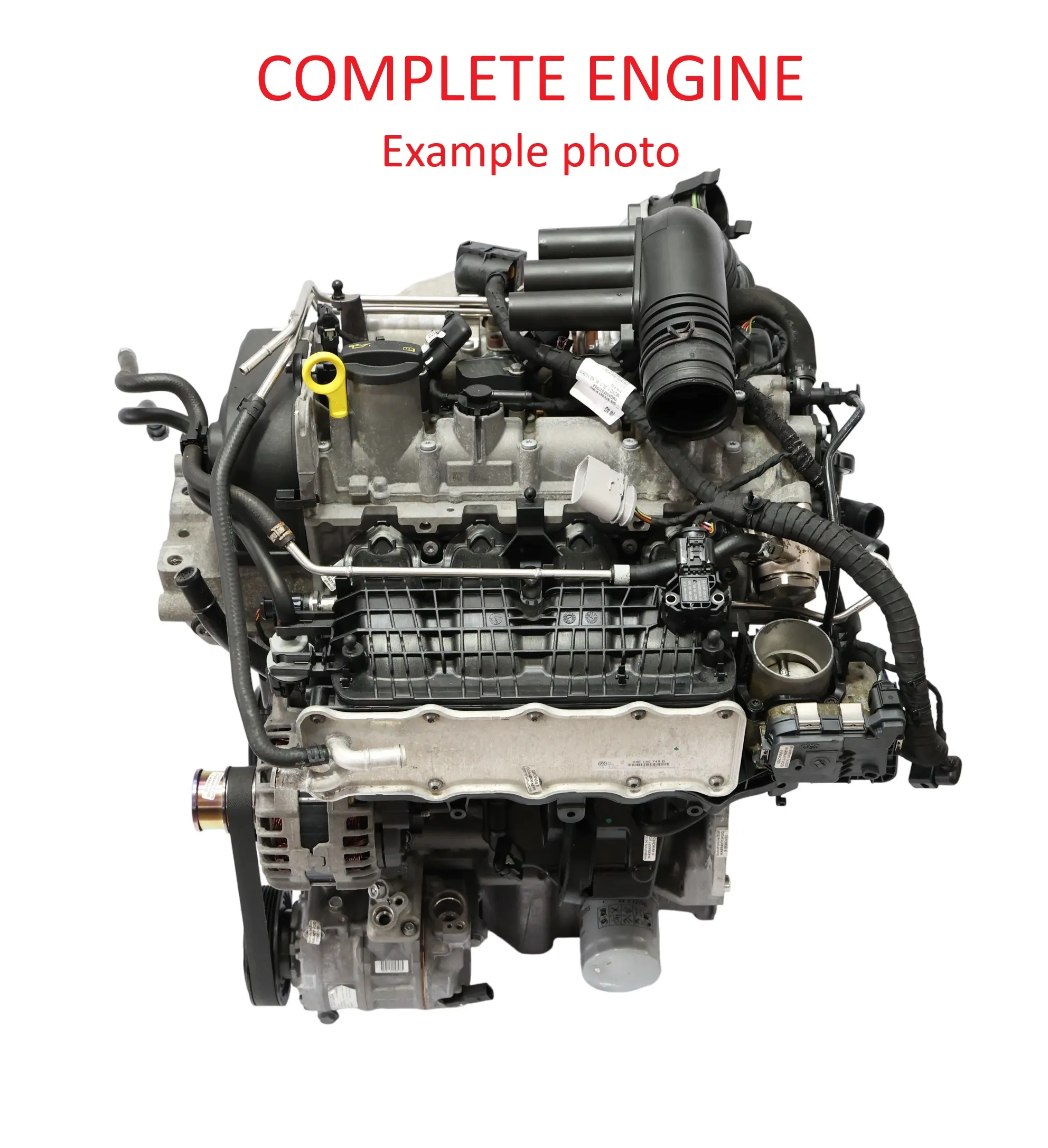 VW Volkswagen Golf Mk7 Audi A3 8V 1.2 TSI Bare Engine CJZA 105HP 89k, WARRANTY