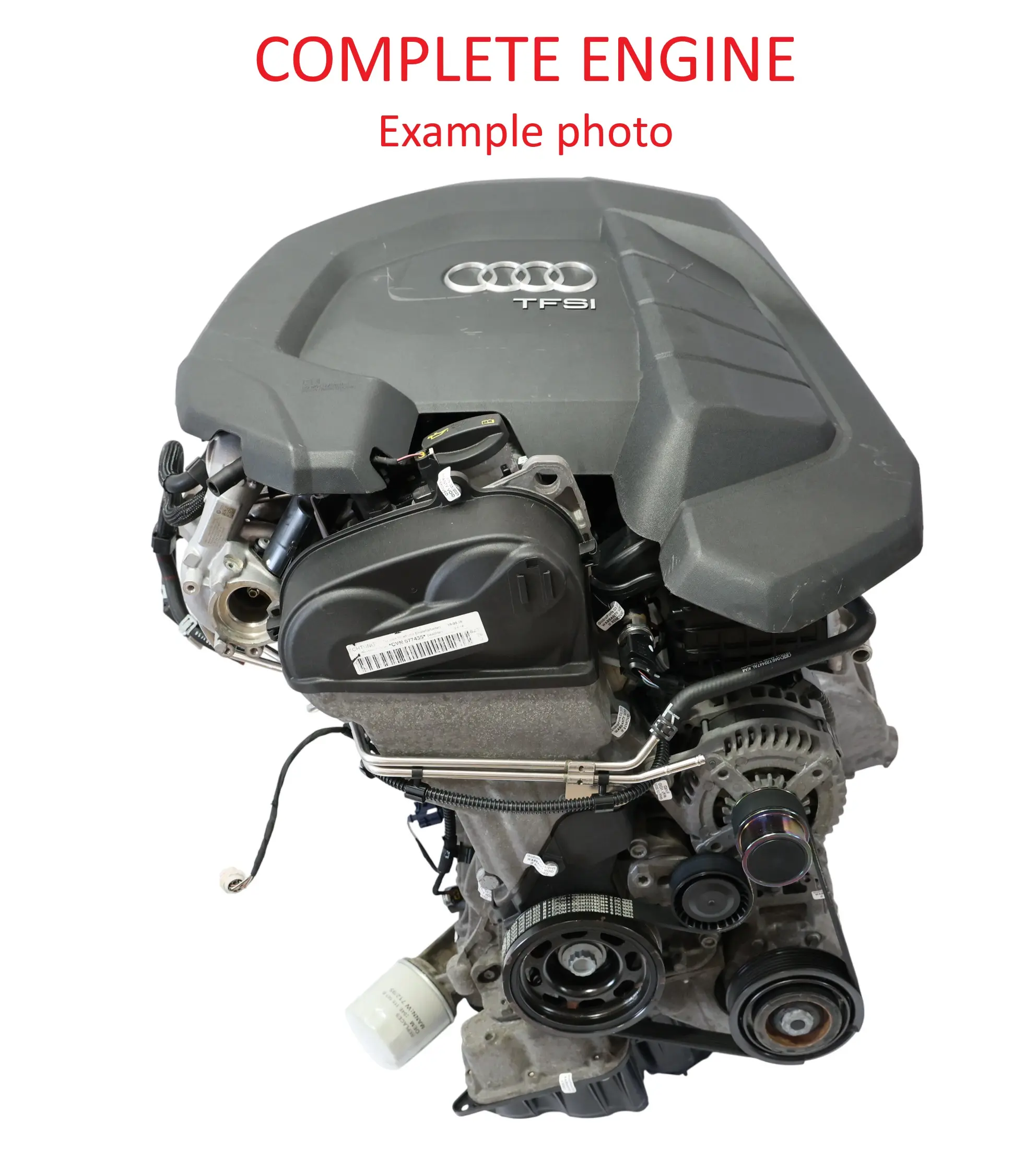 Audi A4 B9 A5 F5 1.4 TFSI Petrol Bare Engine CVNA 150HP with 49k miles, WARRANTY