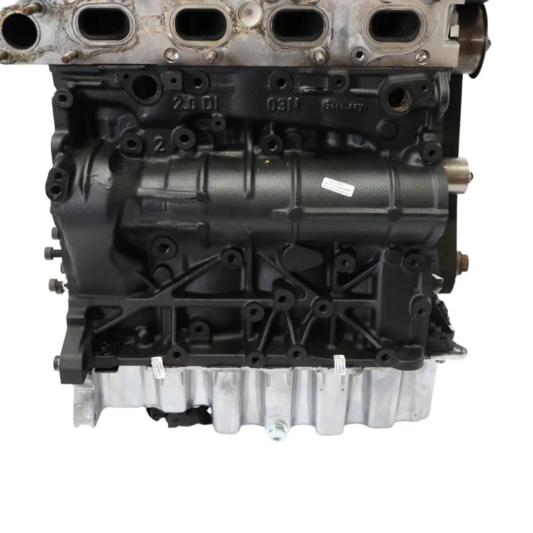 Bare Engine CRBC 150HP 99k, WARRANTY VW Volkswagen Golf Mk7 Audi A3 8V 2.0 TDI - SKU 04L100090A - Part number 04L100090A