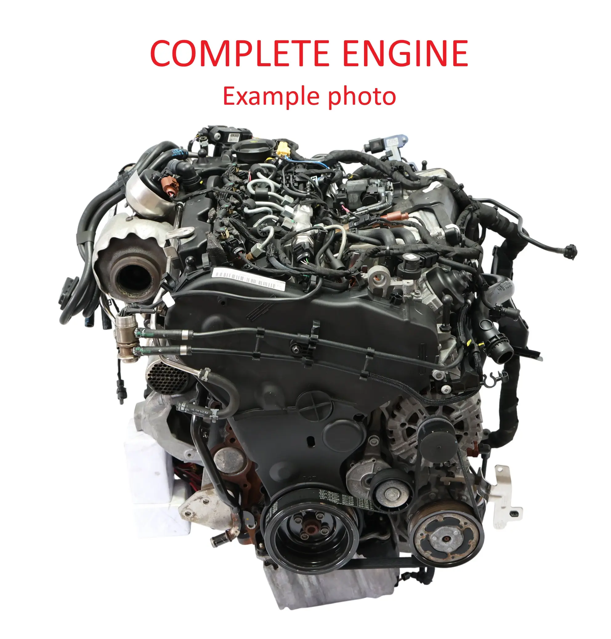 Audi A6 C7 2.0 TDI Diesel Bare Engine DDDA 190HP with 99k miles, WARRANTY