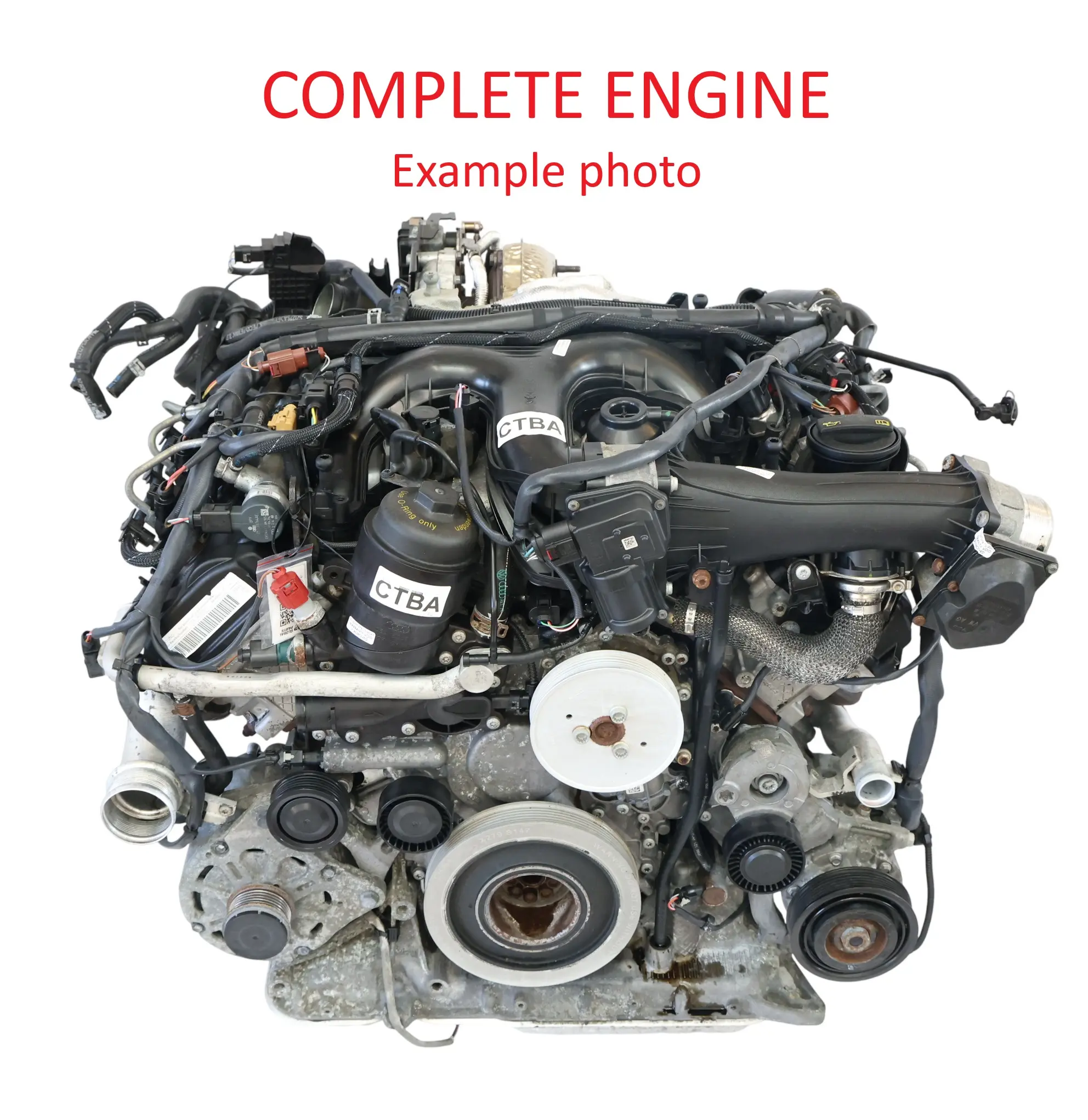 Audi A8 D4 Q5 8R 3.0 TDI Quattro Unkomplett Motor CTBA 258PS 159TKM, GARANTIE