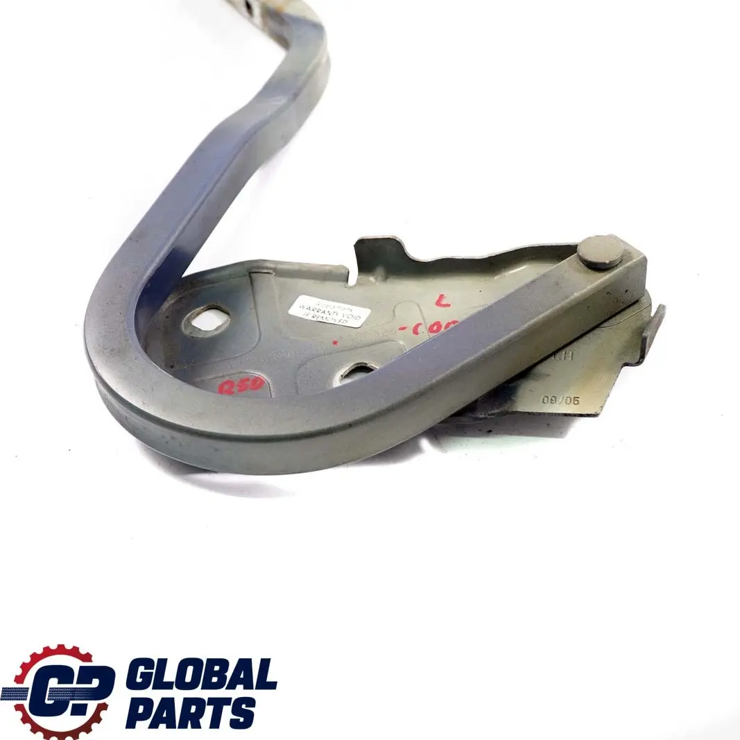 Mini Cooper One R50 R53 Izquierda Motor Capo Bisagra Azul Frio Metalizado - A27