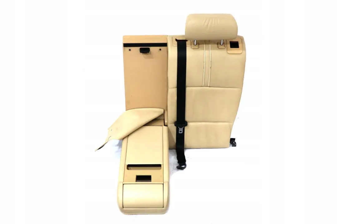 BMW X3 SERIES E83 Beige Interior Seat Cover Backrest Leather Rear Left N/S