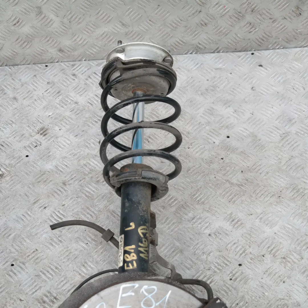 BMW E81 116d N47 FRENTE IZQUIERDO MUELLE STRUT HUB PIERNA FRENO SUSPENSIÓN