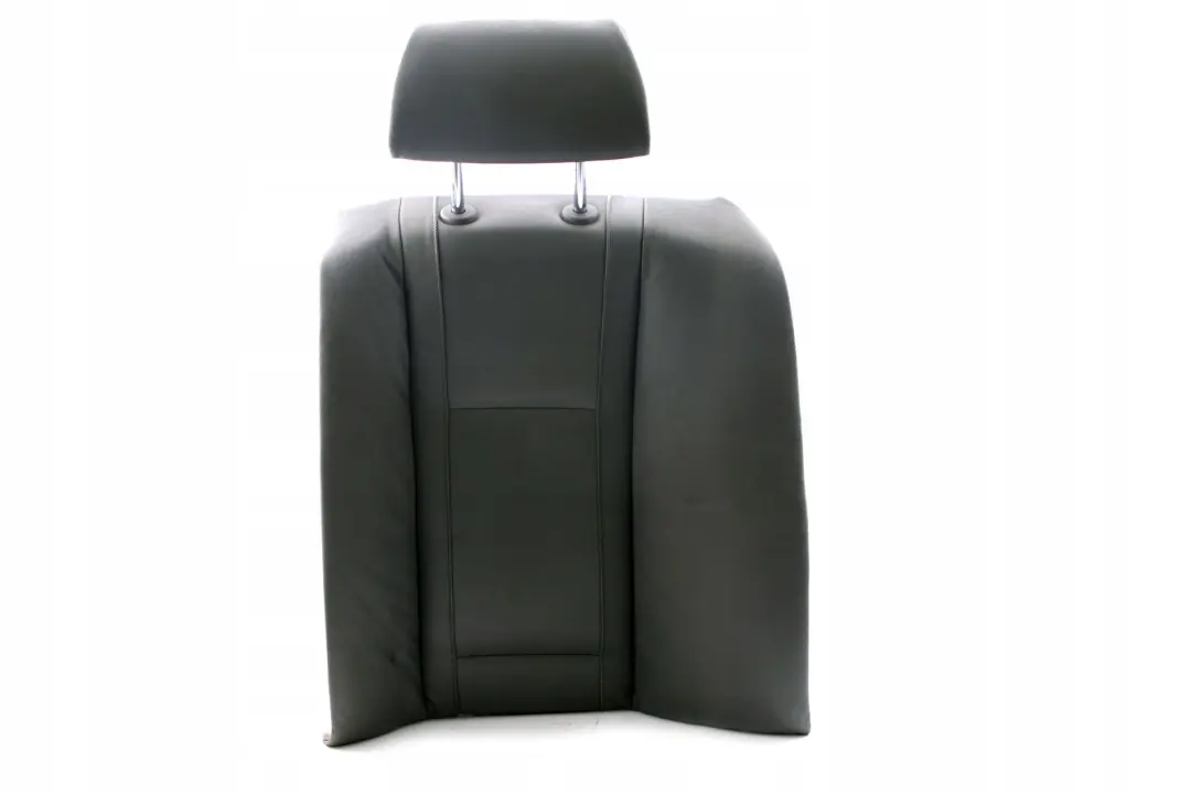 BMW E65 E66 Asiento Trasero Izquierdo Funda Respaldo Cuero Gris