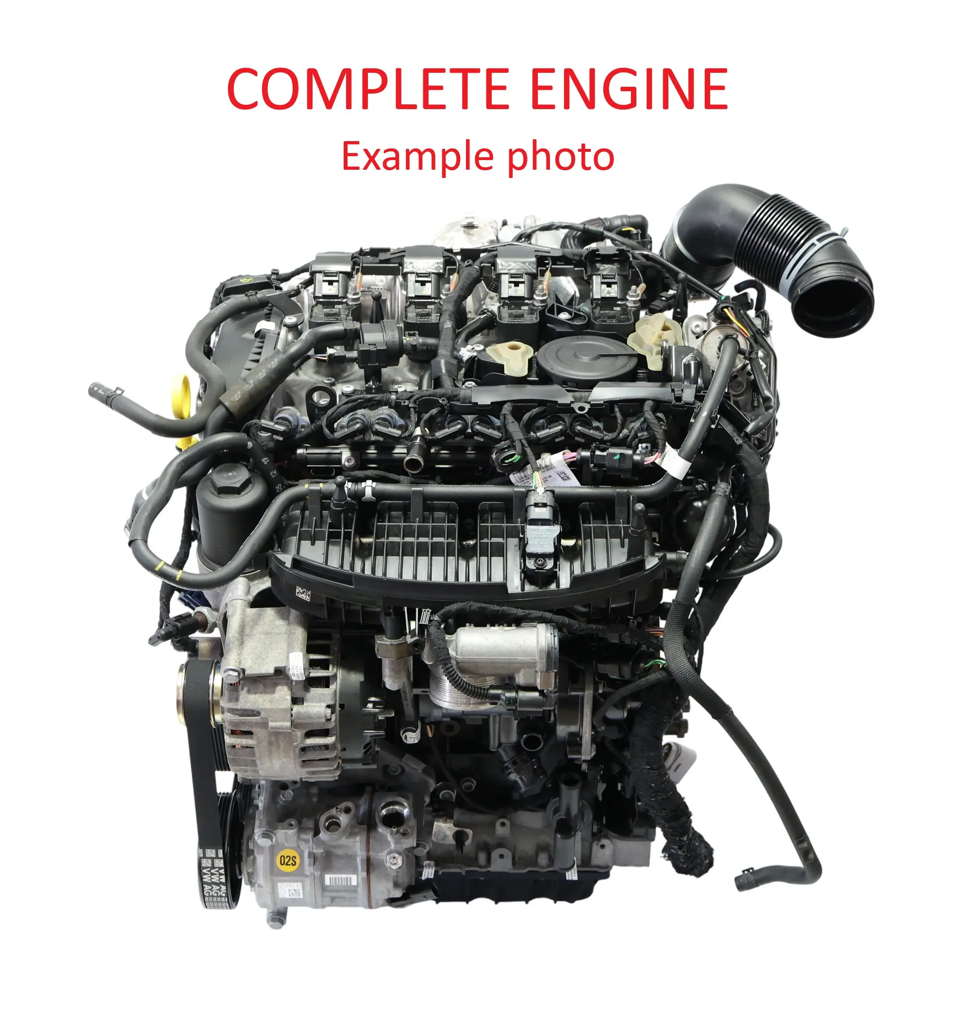 VW Passat B8 Audi A3 8V 2.0 TSI TFSI Unkomplett Motor CZPB 190PS 39TKM, GARANTIE