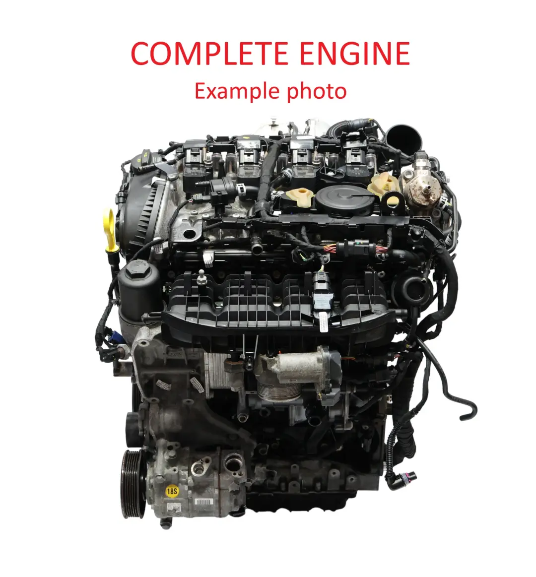 Audi S3 8V VW Golf Mk7 R 2.0 TFSI Quattro Bare Engine DJHA 310HP 59k, WARRANTY