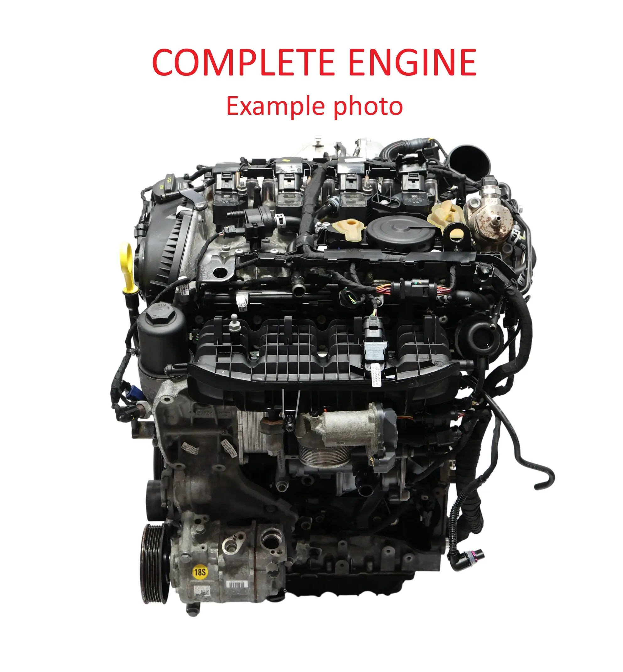 Audi S3 8V VW Golf Mk7 R 2.0 TFSI Quattro Bare Engine DJHA 310HP 59k, WARRANTY