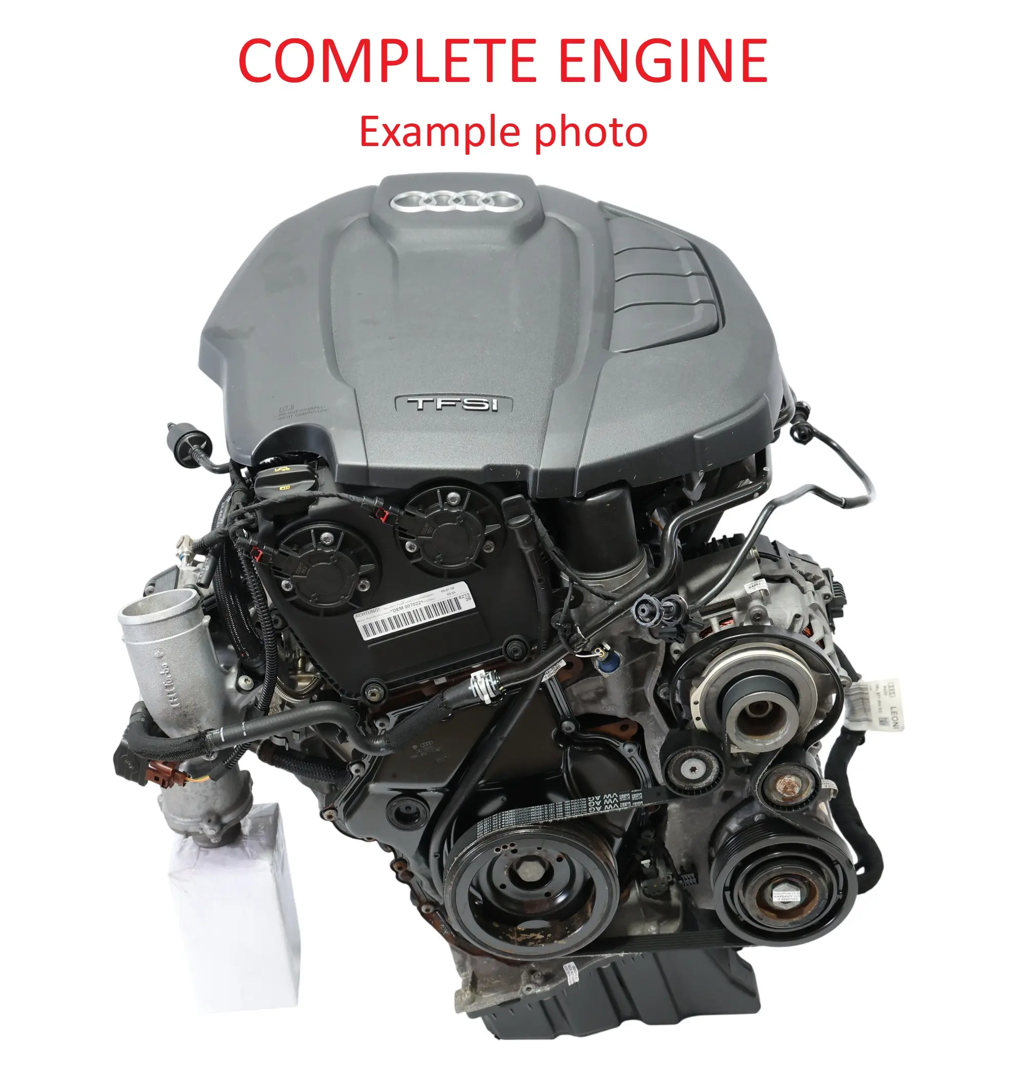 Audi A4 B9 A5 F5 2.0 TFSI 40 TFSI Bare Engine DEMA 190HP 69k miles, WARRANTY