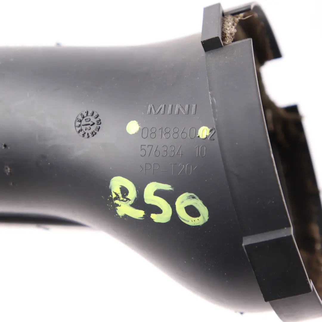 Mini R50 R52 R53 Cold Air Vent Duct Center Channel 0818860