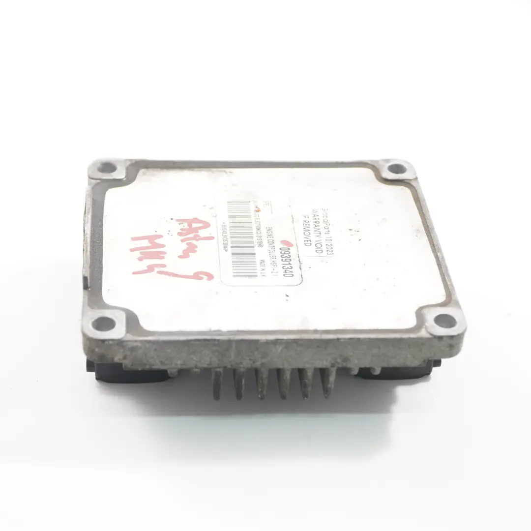 Opel Astra G Unidad de Control del Motor Módulo ECU Gasolina Automático 09391340