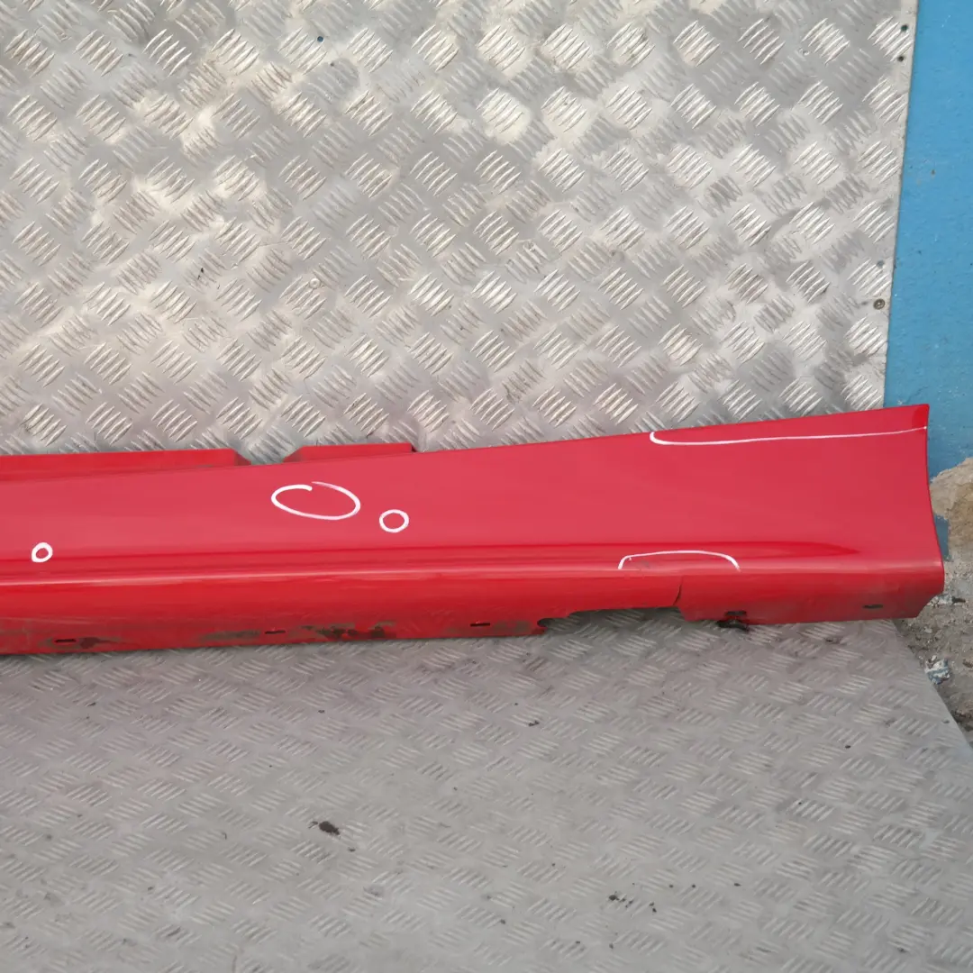 BMW E87 Sill Strip Faldón Lateral Izquierdo Japanrot Japan Rot Rojo - 438