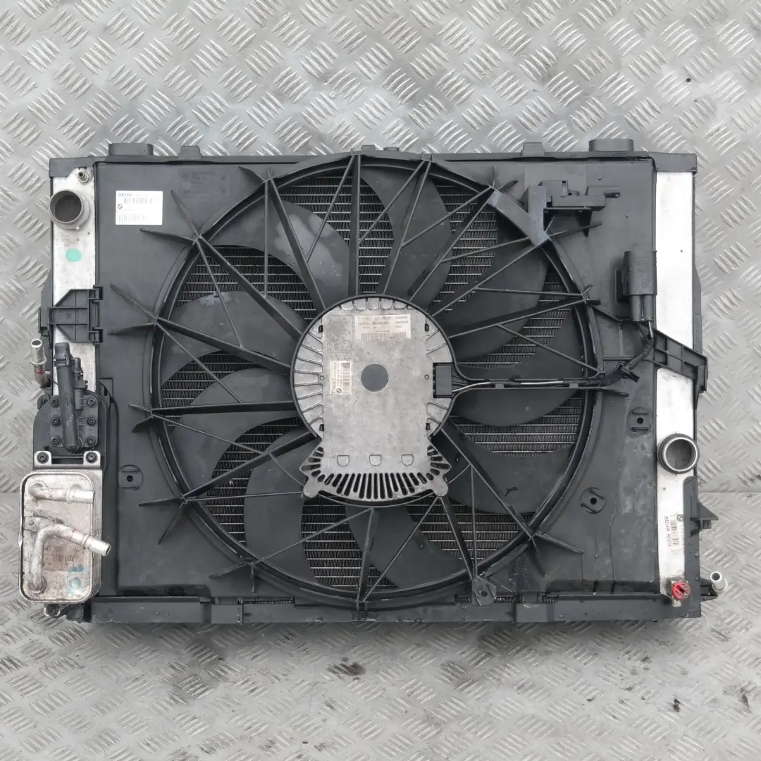 BMW 5 6 Series E60 E61 E63 E64 545i 645i N62 600W Engine Cooling Radiator Fan