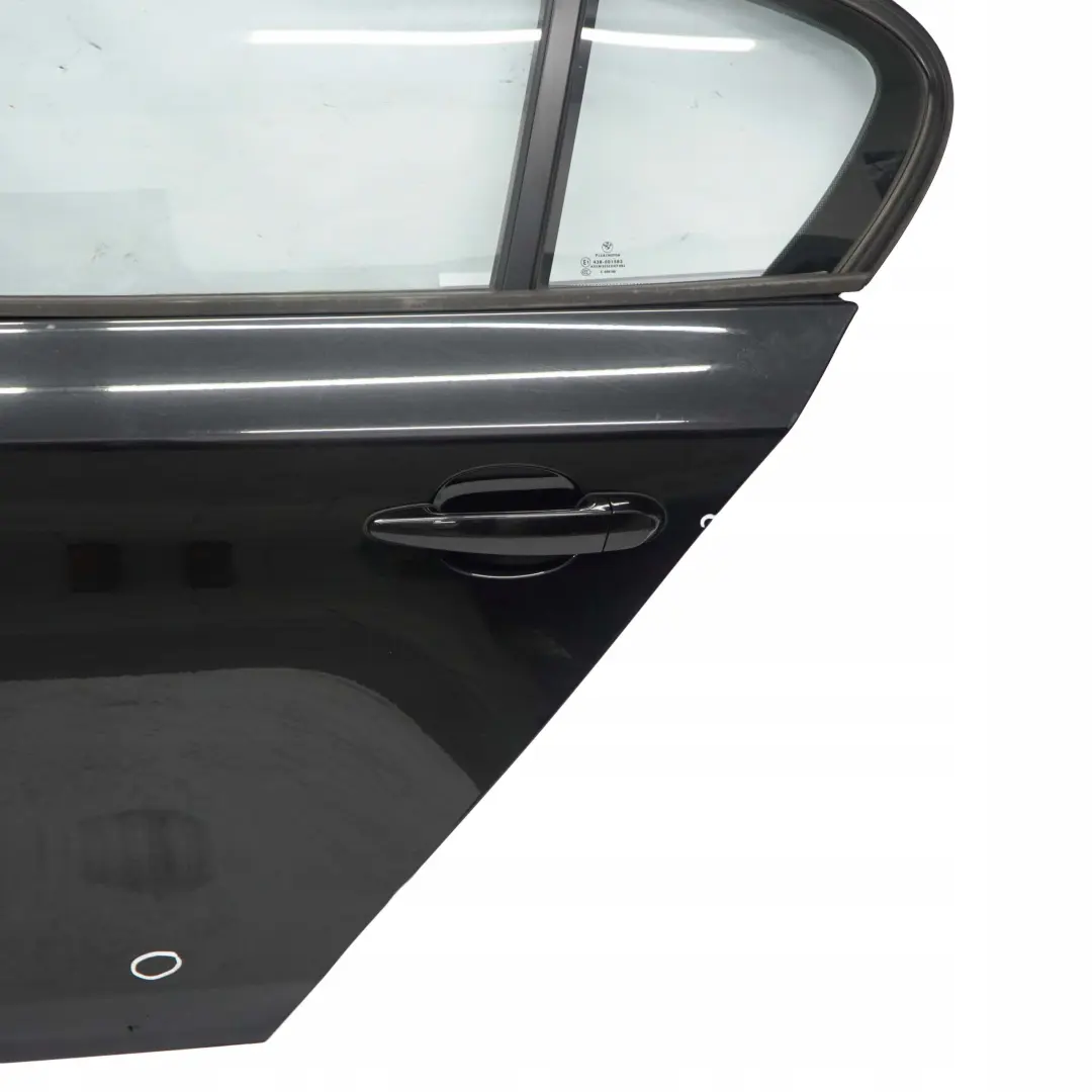 BMW 1 Series E87 4 Door Rear Left N/S Black Sapphire Metallic - 475