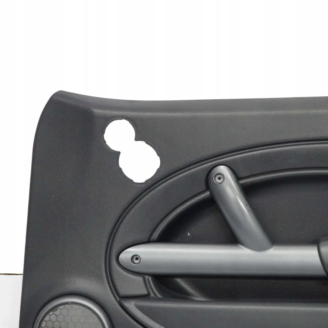 Mini R50 R53 Front Right Door Card Side Trim Panther Anthracite Black