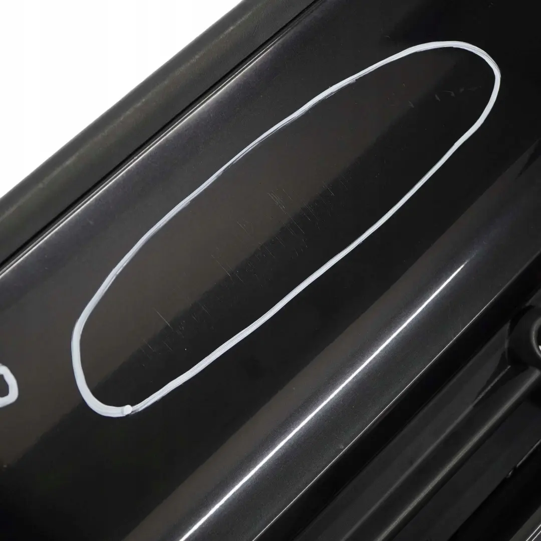 BMW 3 E46 Touring Rear Bumper Trim Panel Black Sapphire Metallic - 475