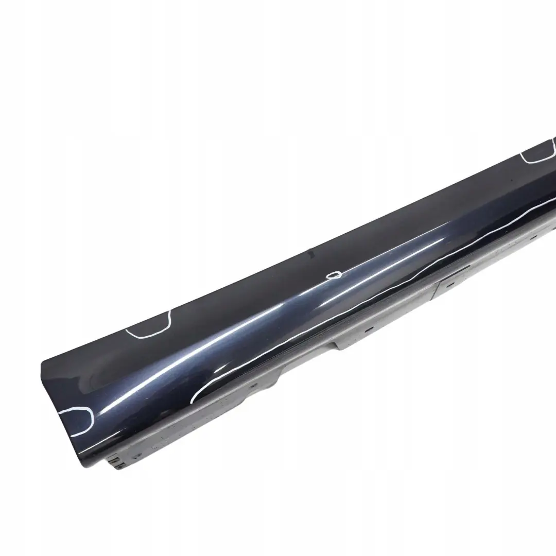 BMW 3 E90 E91 5 M Sport Sill Strip Side Skirt Right O/S Carbonschwarz Black 416