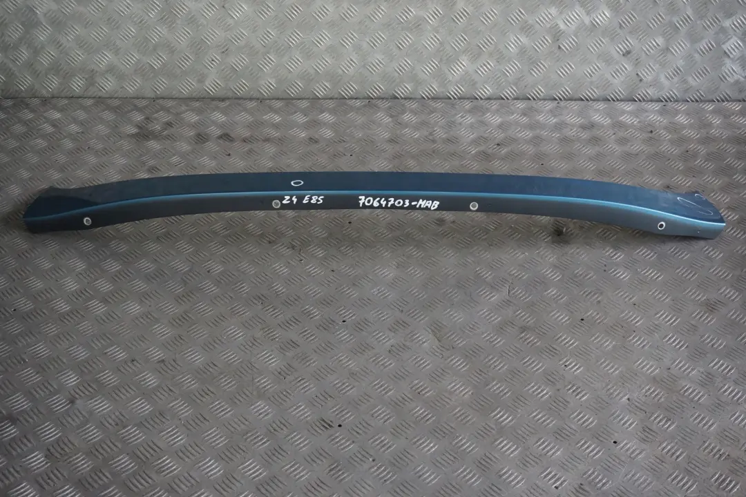 BMW Z4 E85 Revetement Cadre de Lunette Arriere Dessous Maledivenblau Maldives