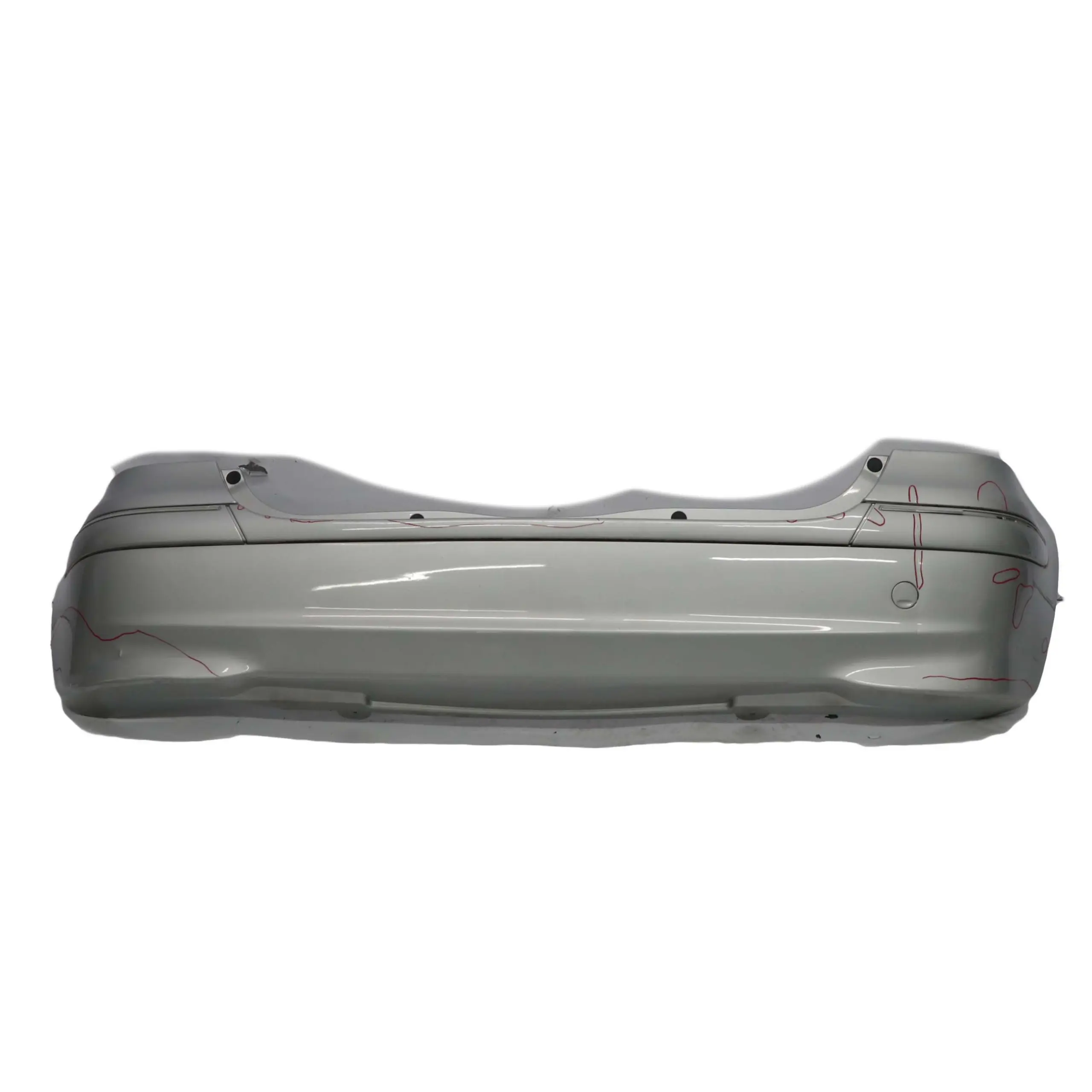 Mercedes-Benz A-Class W168 Rear Bumper Trim Panel Polar Silver Metallic - 761