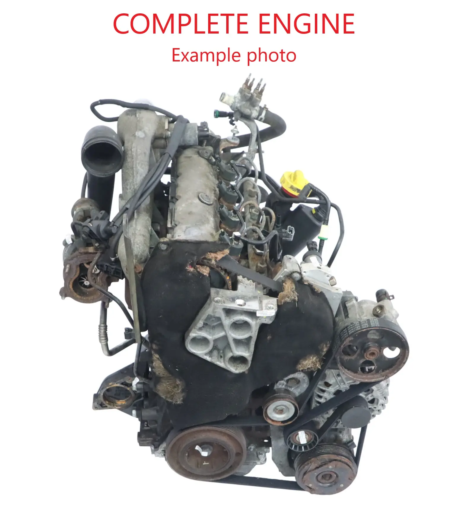 Renault Trafic 2 Nissan Primastar 1.9 DCI Bare Engine F9Q 760 F9Q760 WARRANTY