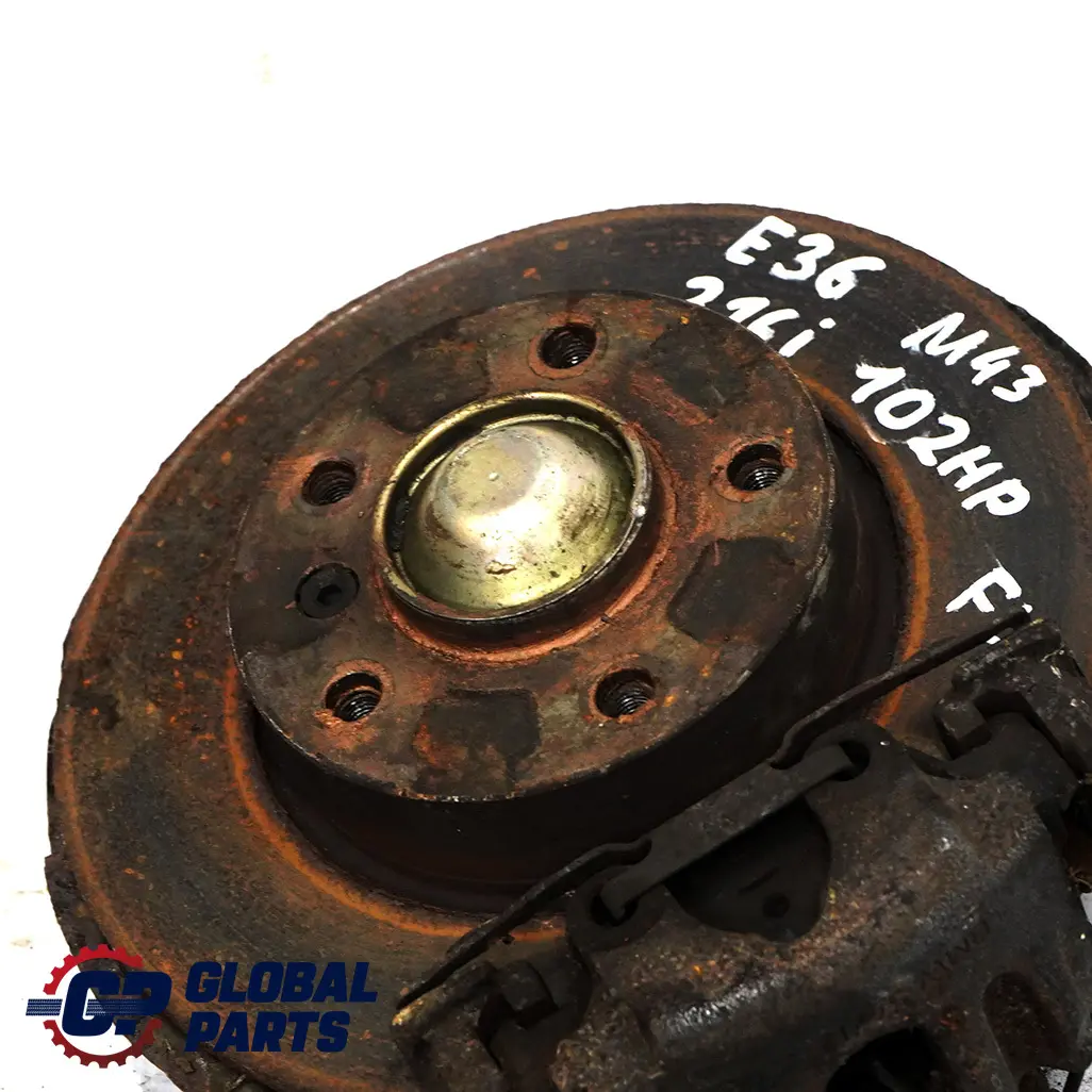 BMW E36 316i 318i 1.9 Delantero Izquierdo Suspension Freno Rueda Portaruedas