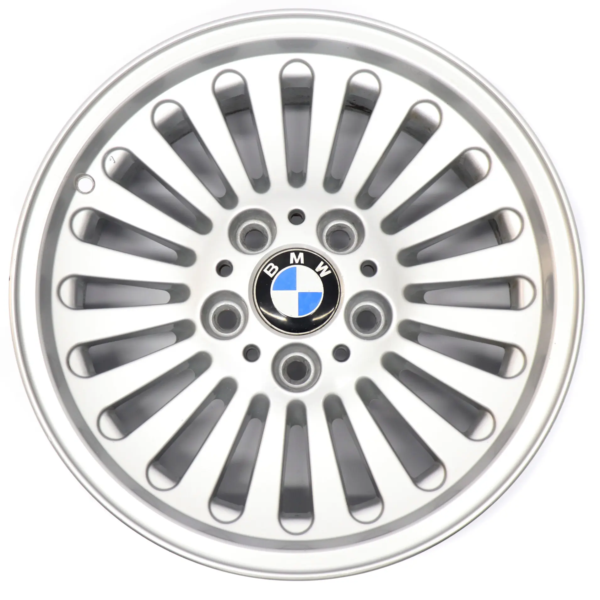 BMW E39 Silver Wheel Light Alloy Rim 7J 16" ET:20 Spoke Styling 33 7842653