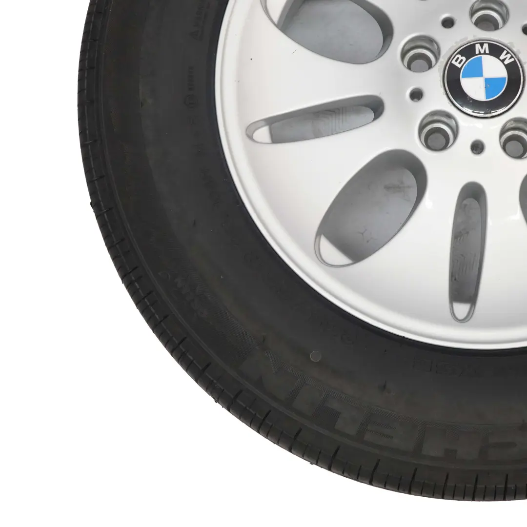 BMW X5 E53 Alu Felge Alufelge 17" 7,5J Reifen 235/65 Ellipsoidstyling 56 1096156