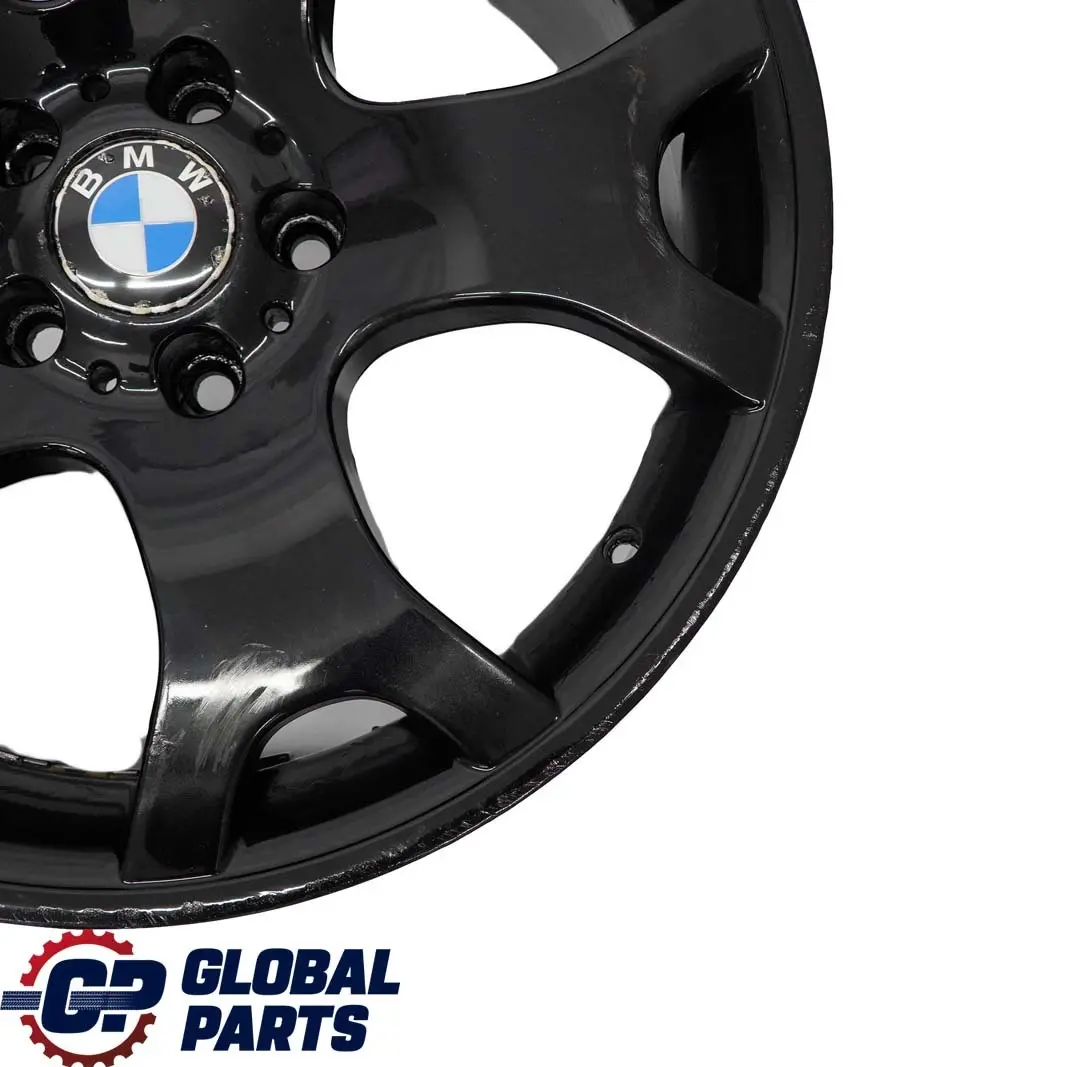 BMW X5 Series E53 Black Rear Wheel Alloy Rim 19" ET:45 10J V Spoke 63 1096228