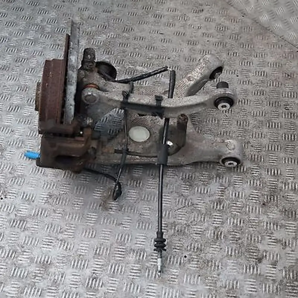M57N REAR LEFT N/S LEG SUSPENSION AXLE BRAKE DISC CARRIER BMW 7 SERIES E65 730d - SKU 1166127 - Part number 34216753673
