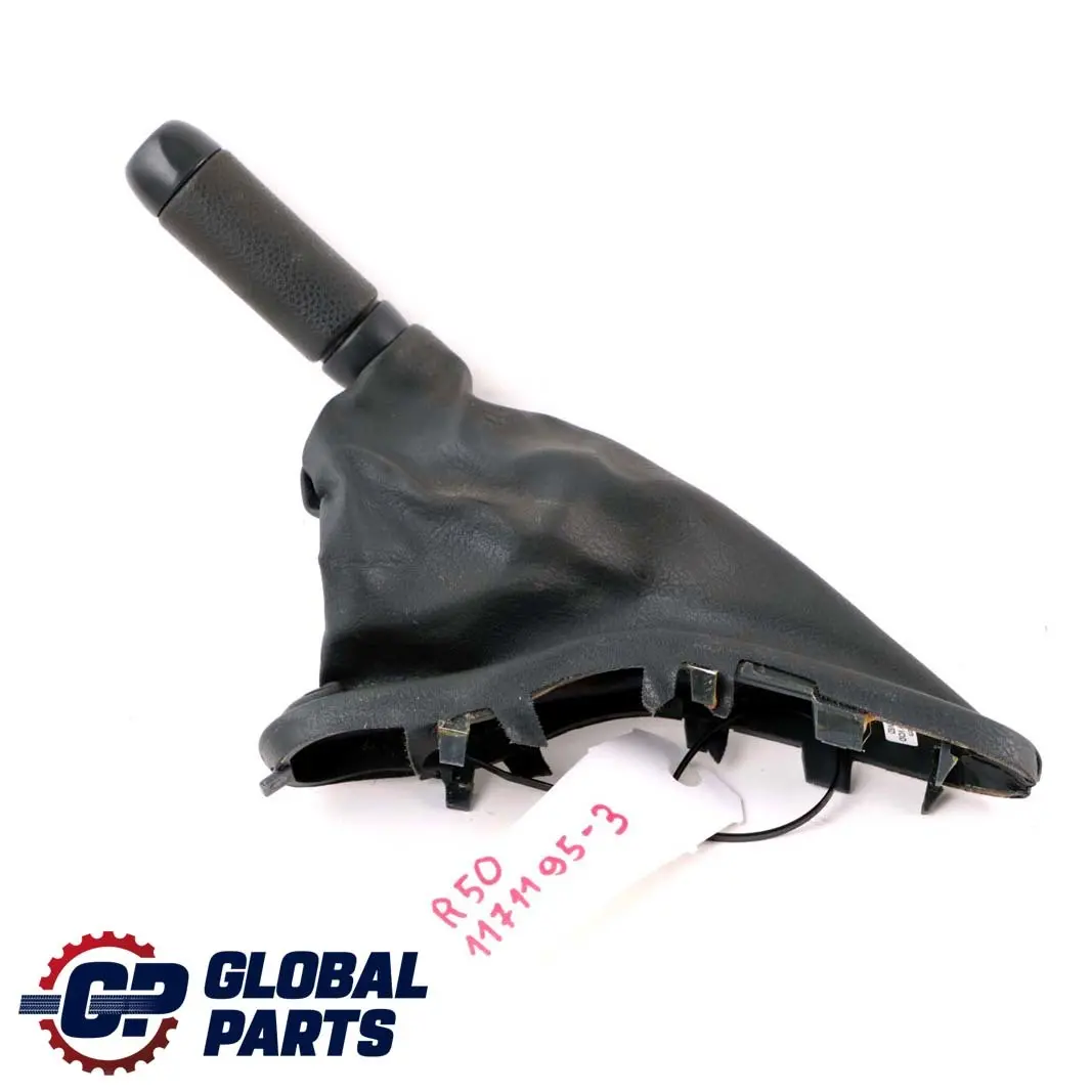 Mini Cooper One 3 R50 R52 R53 Handbremshebelabdeckung Schwarz 1171195