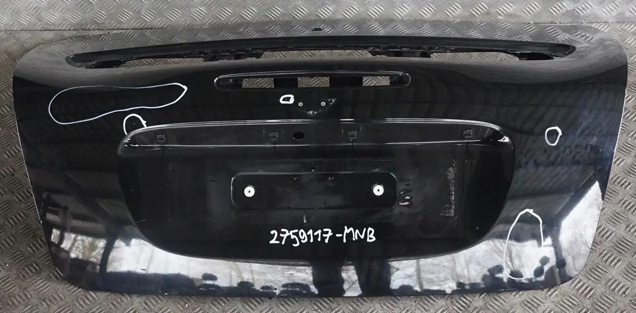 BMW Mini Cooper Roadster R59 Trunk Lid Tailgate Boot Lid Midnight Black - A94