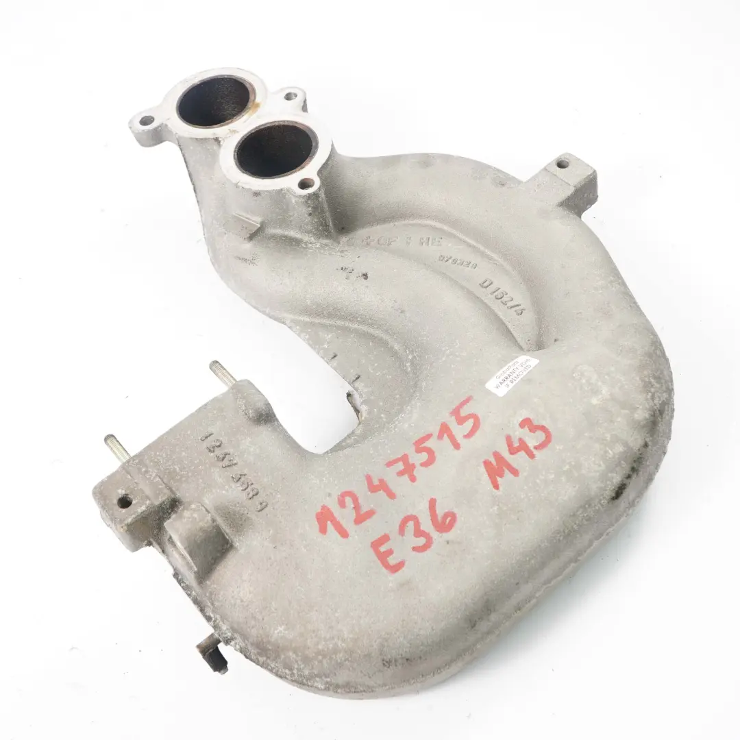 BMW E36 316i M43 Gasolina Motor Colector De Admision Parte Superior 1247515