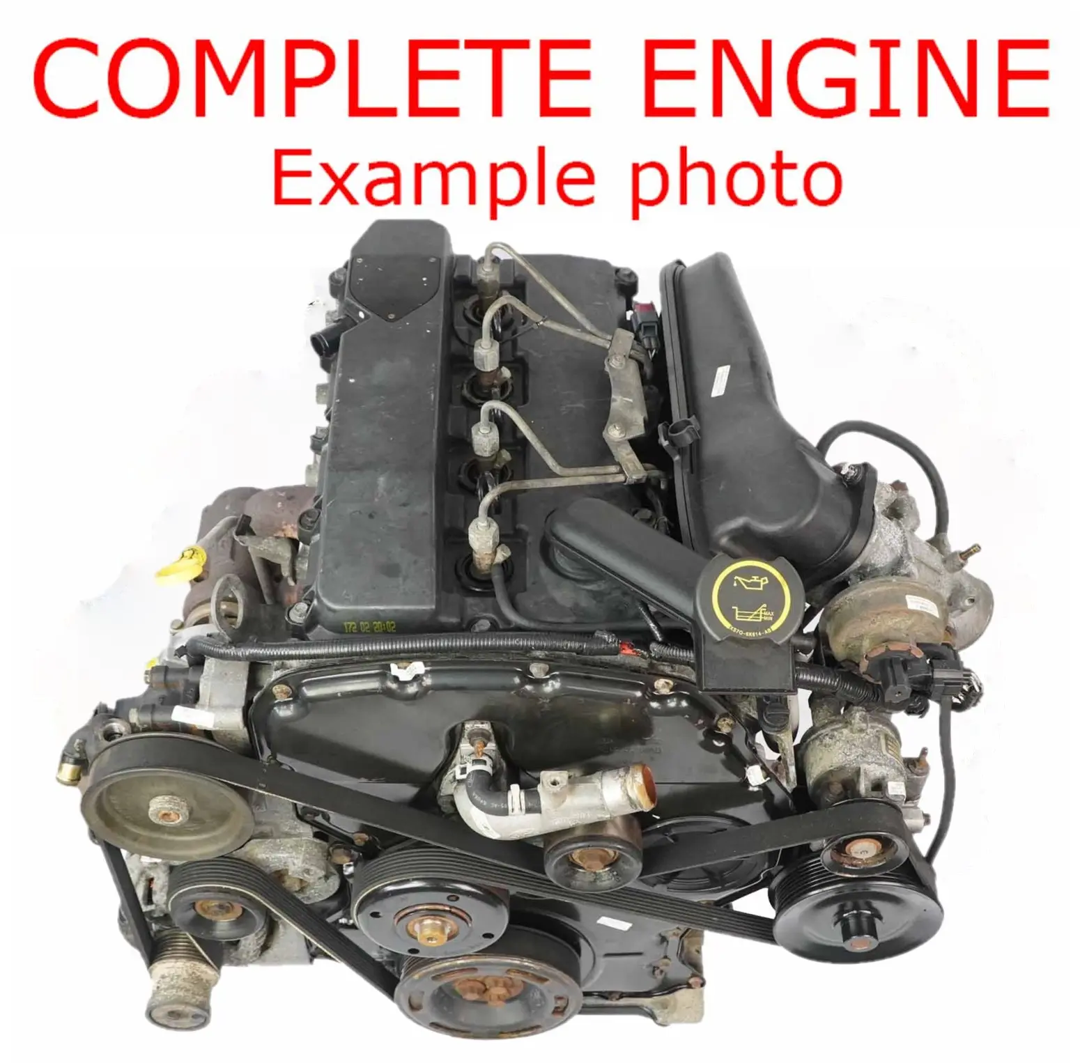 Ford Transit MK6 2.4 TDDi Bare Engine D2FA D2FB 90HP 99k miles, WARRANTY