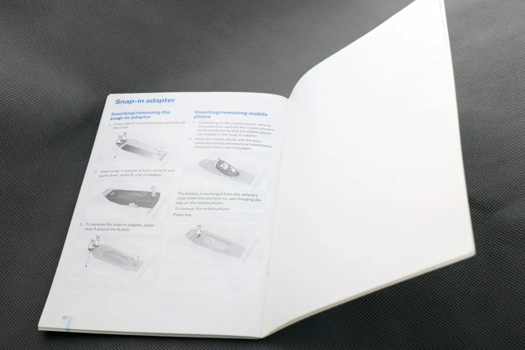 BMW E87 E90 E91 Service Booklet Owner's Handbook Telephone 0012969
