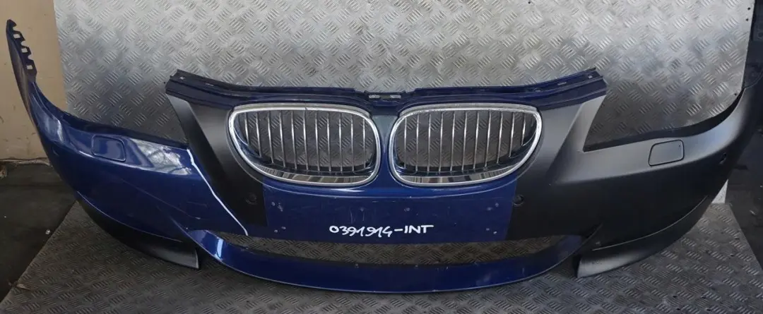 BMW E60 M5 Zderzak przód pdc Interlagos Blau