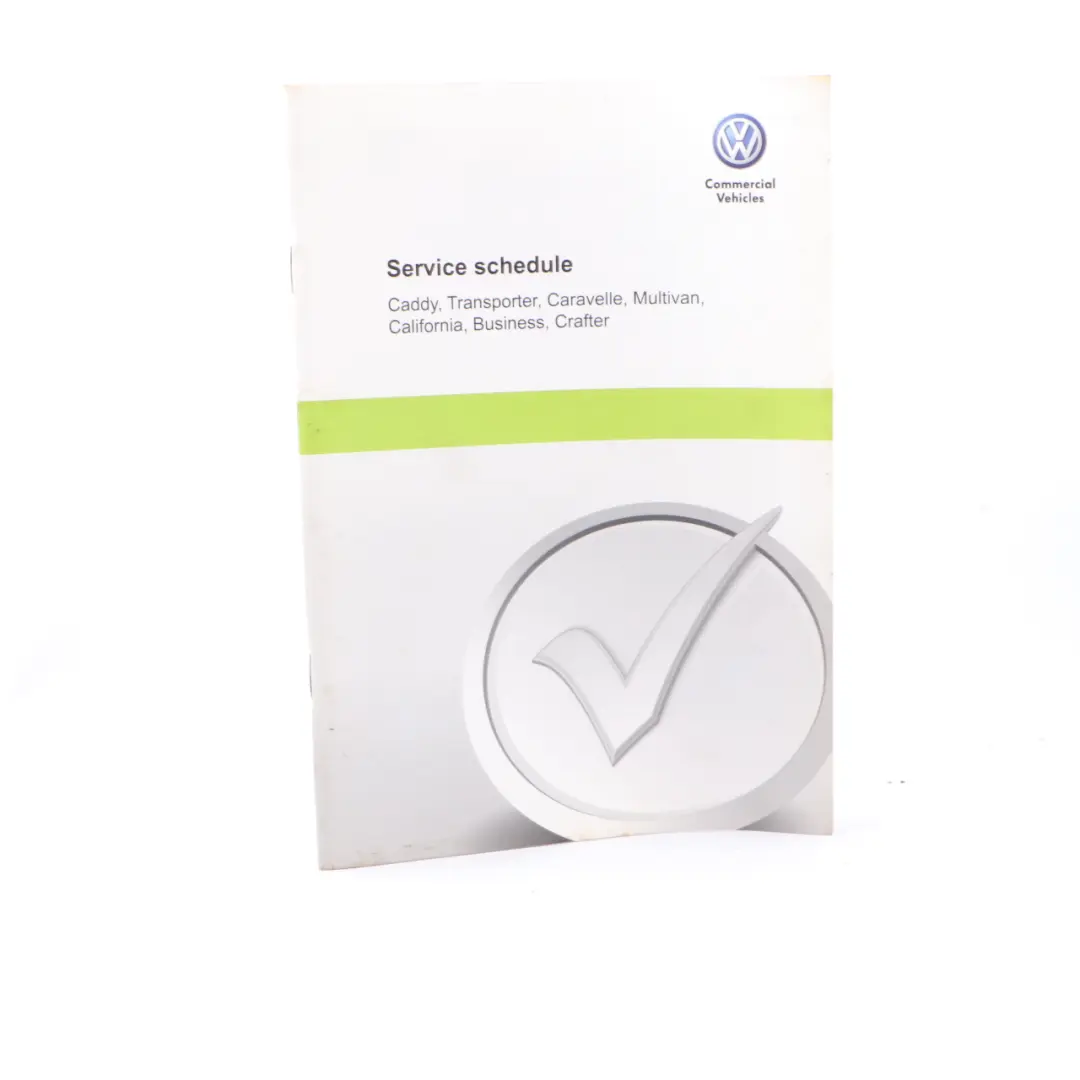 Volkswagen Crafter 1 Owner's Handbook Manual Service Booklet Pouch Case Wallet