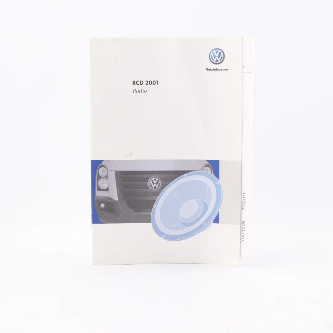 Volkswagen Crafter 1 Owner's Handbook Manual Service Booklet Pouch Case Wallet