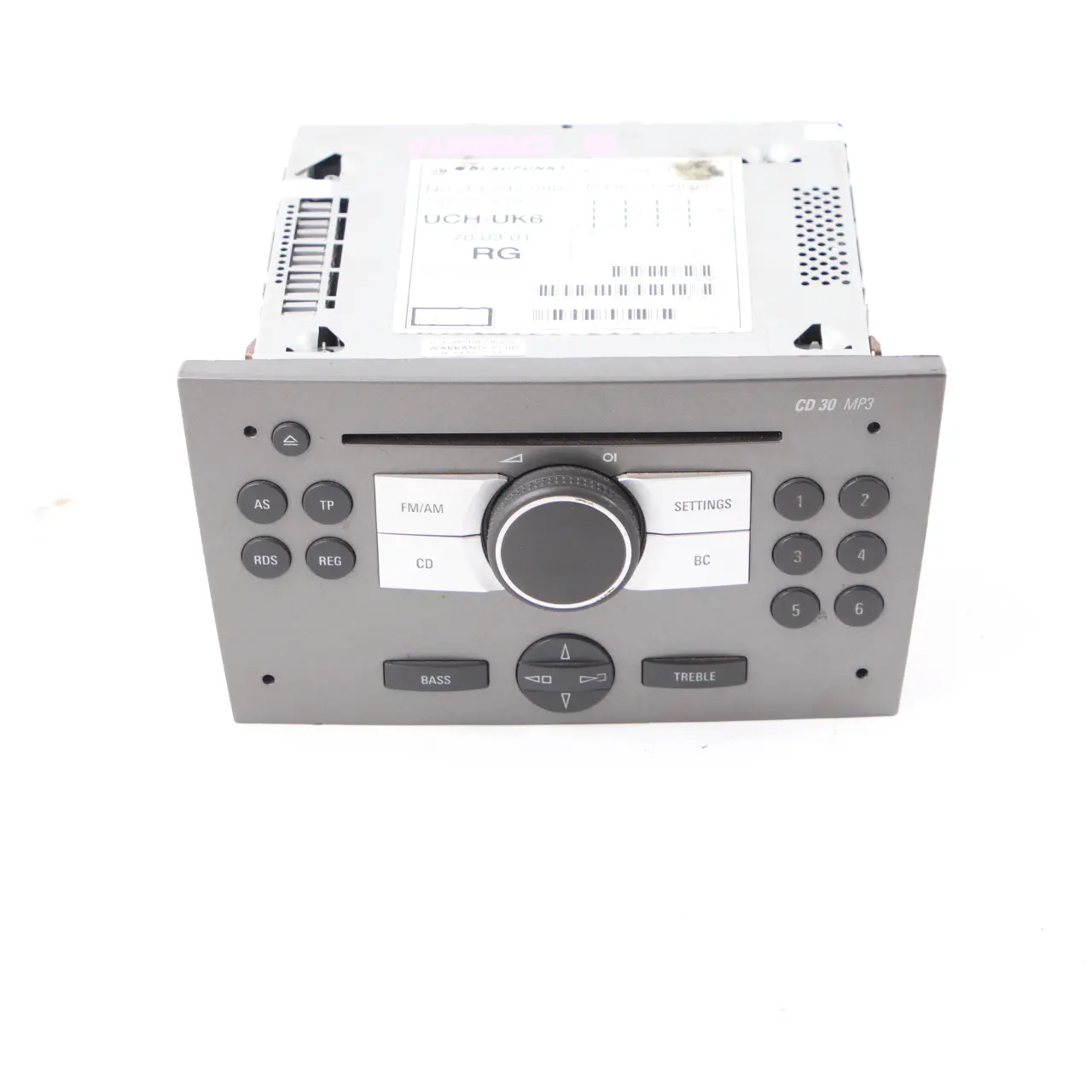Vauxhall Vivaro Radio Audio Player Stereo Head Unit 13292090