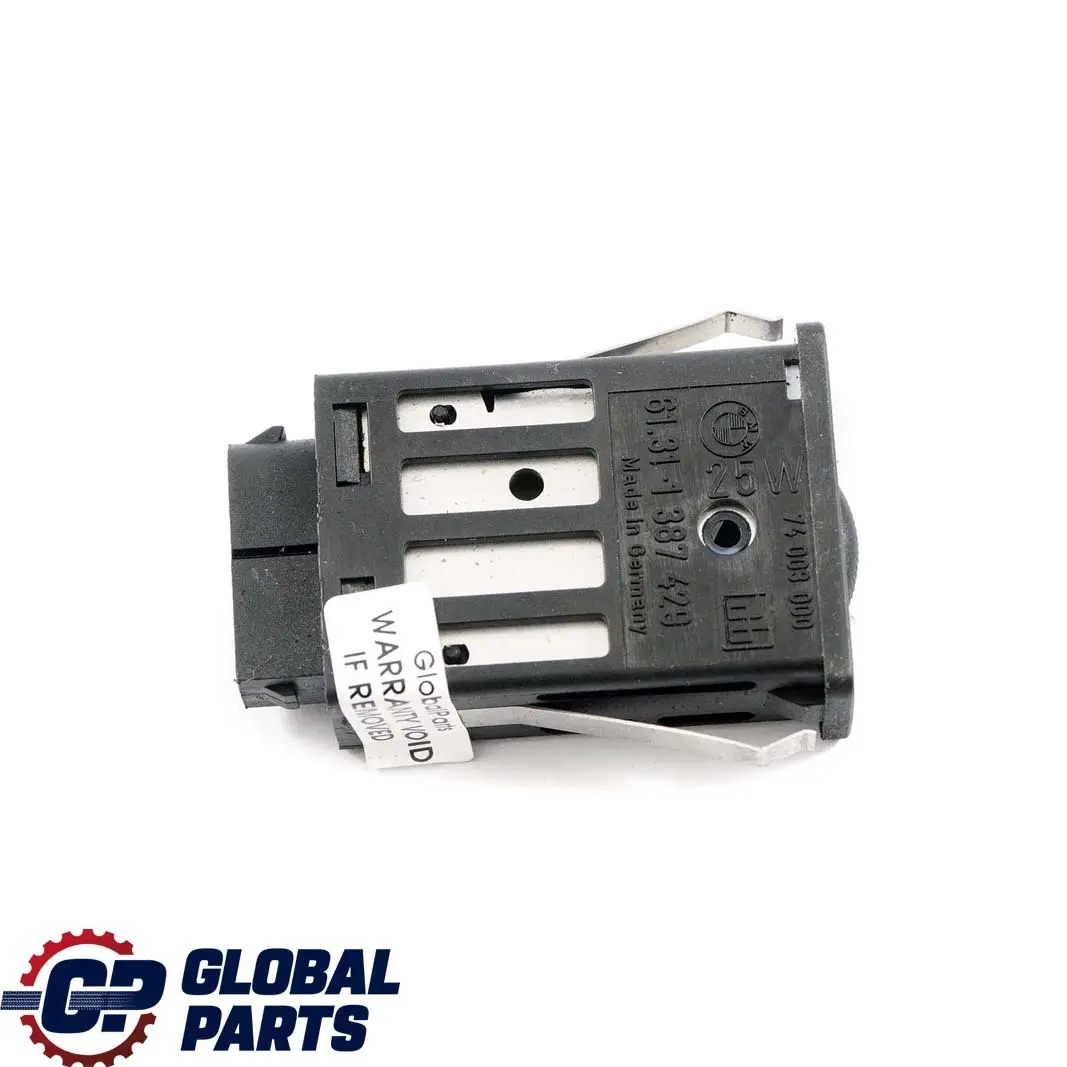 BMW E34 E36 Control Panel Switch Light Intensity Regulator 1387429