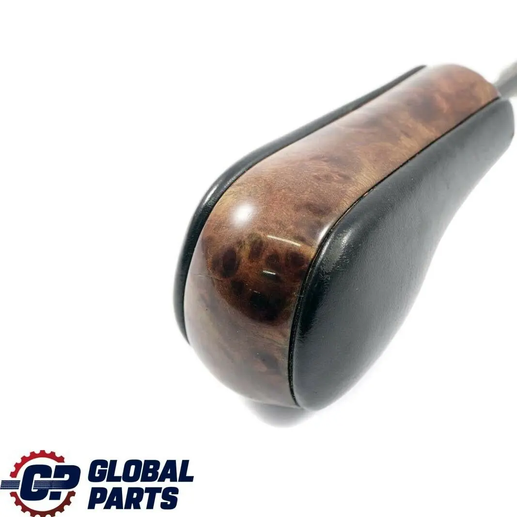 BMW X5 Series E53 Automatic Selector Lever Handle Leather Knob Light Poplar