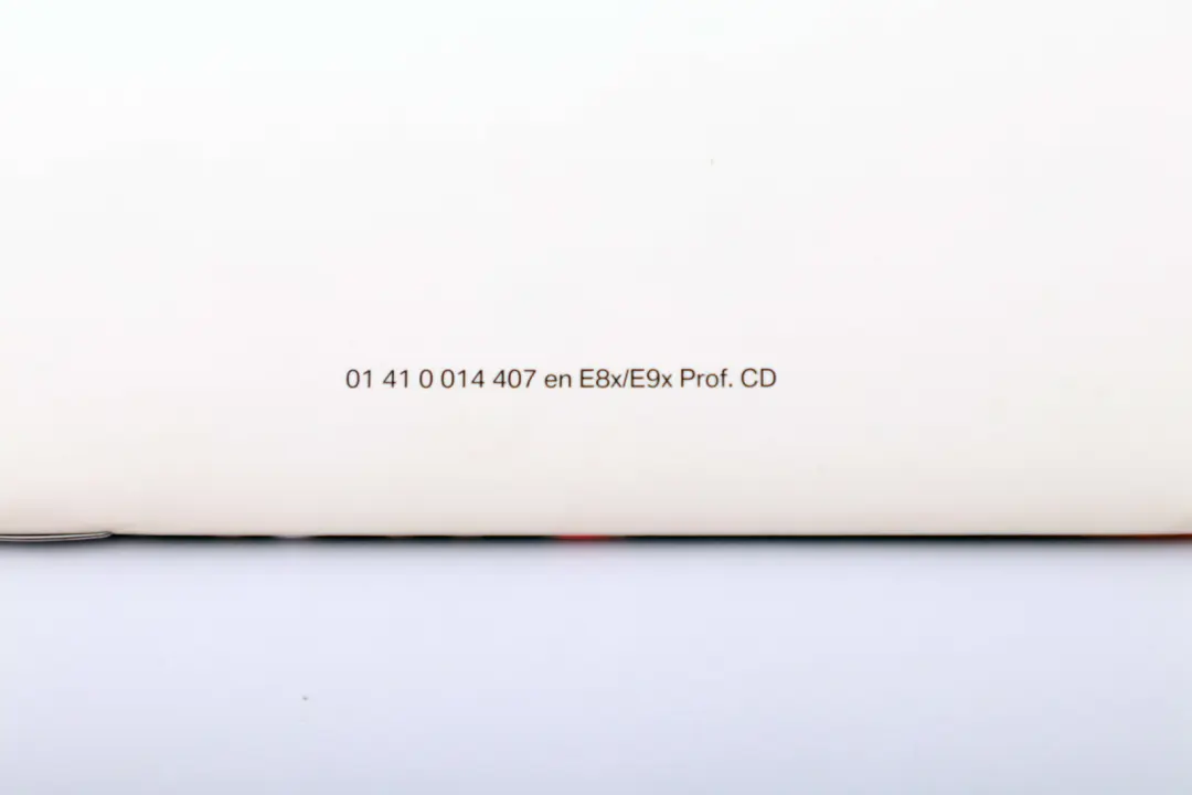 BMW E81 E87N E90 E91 Book Operating Instructions Radio Professional