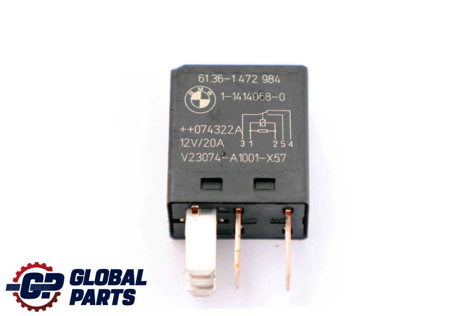 Mini R50 R52 R53 R55 R56 R57 R58 R59 R60 R61 5-Pin Relais echangeur Noir