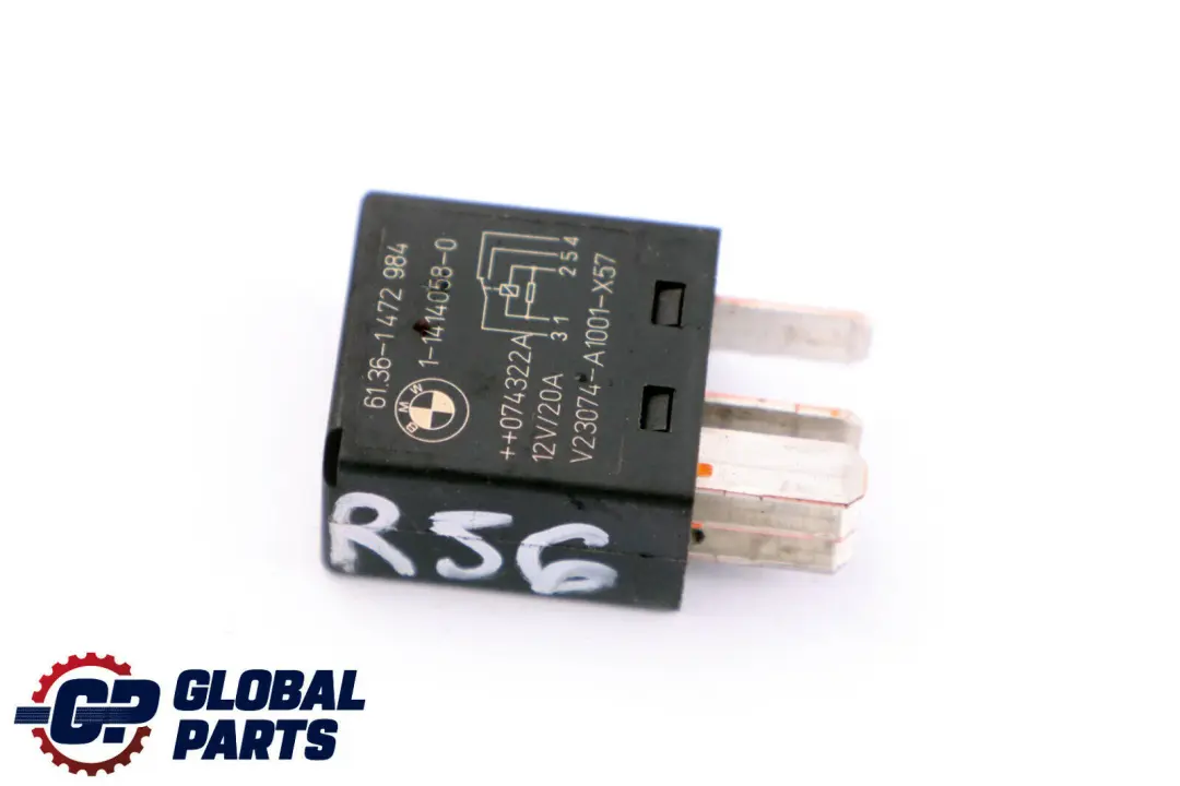 Mini R50 R52 R53 R55 R56 R57 R58 R59 R60 R61 5-Pin Relais echangeur Noir