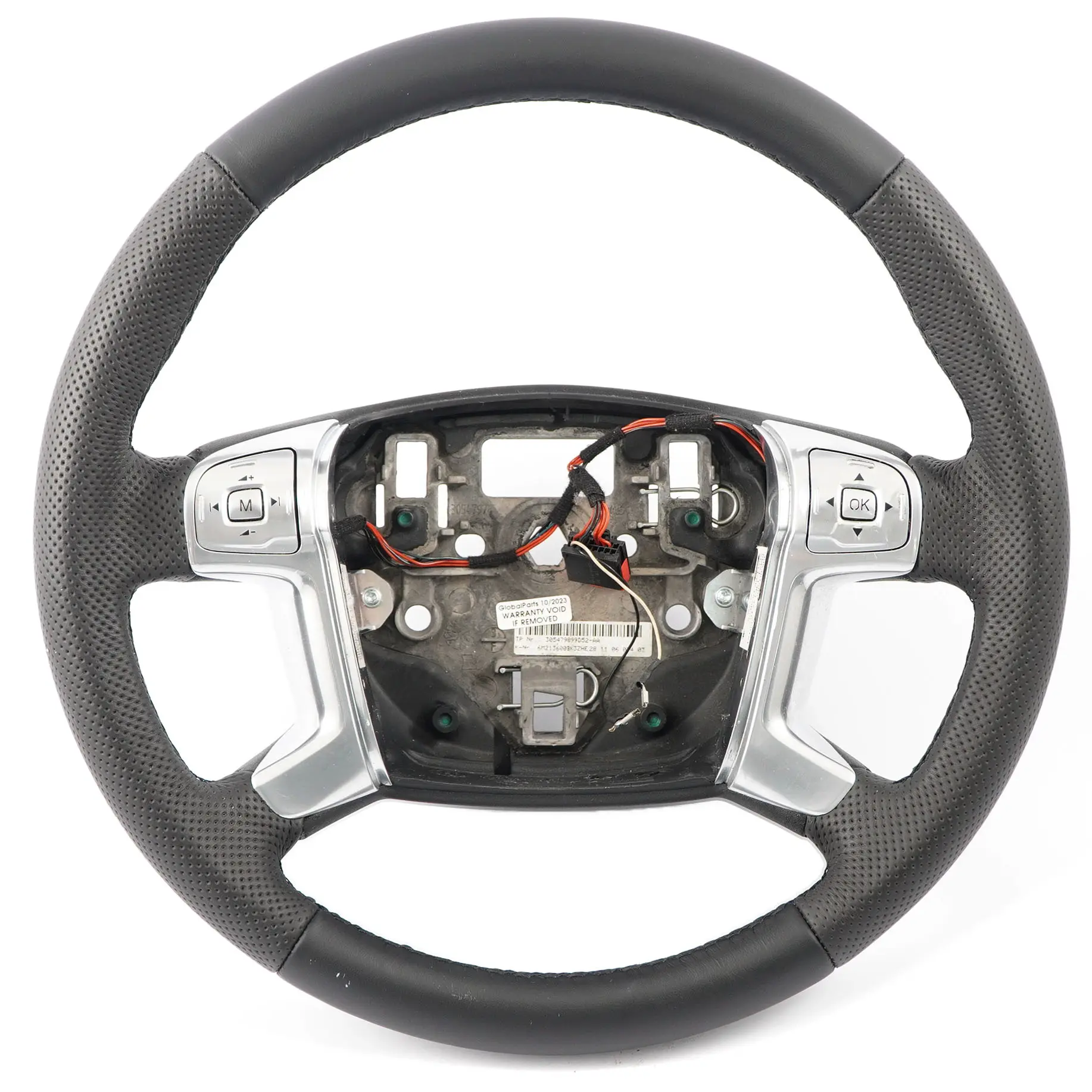 Ford Mondeo MK4 S-Max NEW Black Leather Steering Wheel Multifunction 6M213600BK