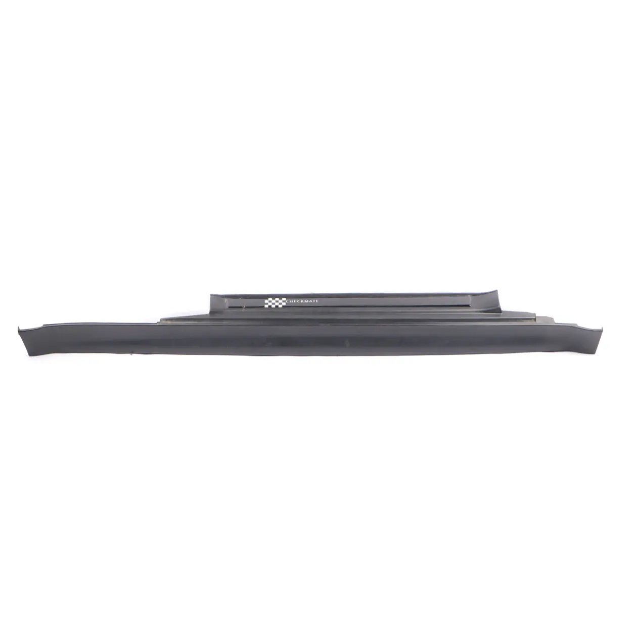 Mini R53 Cooper S Side Skirt Right O/S Door Sill Side Trim Black Checkmate