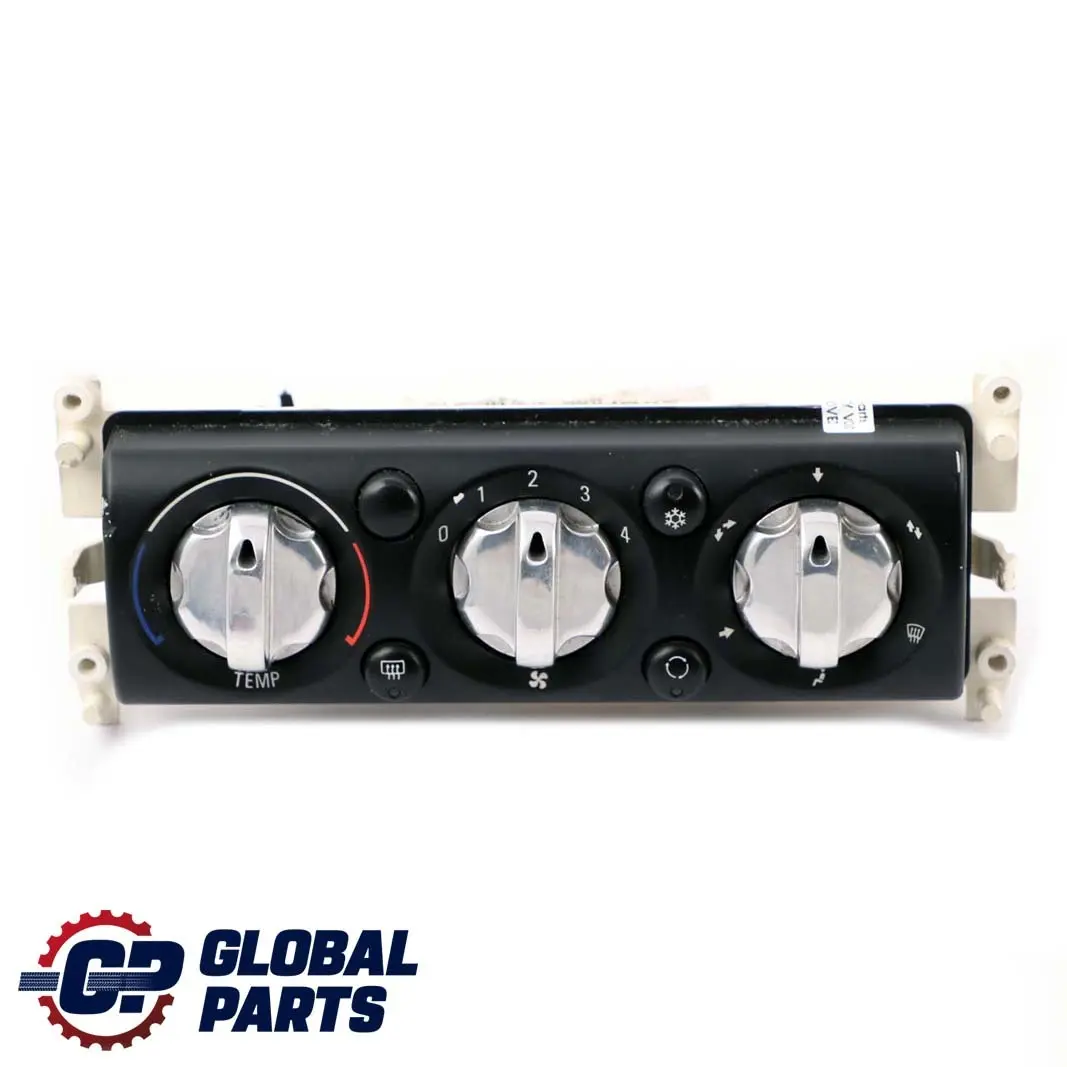 Mini Cooper One R50 R52 Heater Control Panel Air Con Conditioning Chrom 1502214